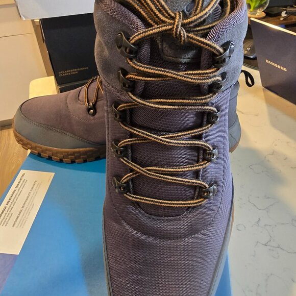 COLUMBIA MEN'S SIZE 12 FAIRBANKS MID WATERPROOF BOOT Graphite BM9774-054 NIB - Picture 2 of 14